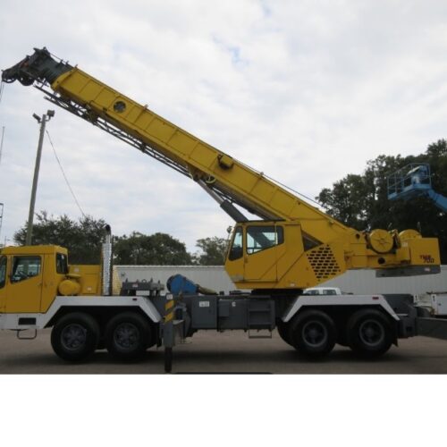 GRUA GRUA HIDRAULICA CON CAP. DE 50 TON. MARCA GROVE Renta de Grúa de 50 Toneladas en Monterrey | Maniobras del Norte