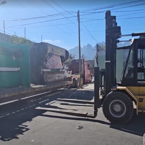 MONTACARGAS 10 TONELADAS 2 Renta de Montacarga de 10 Toneladas en Monterrey | Maniobras del Norte